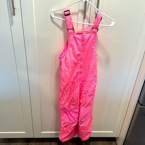 Girls Landsend Snow Bibs size 8